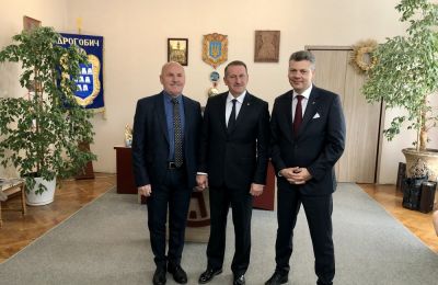 W Drohobyczu o współpracy polsko-ukraińskiej